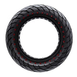 Pneu plein Ruvera 10x2,5-6,1 / B34 - points rouges [Nedong]