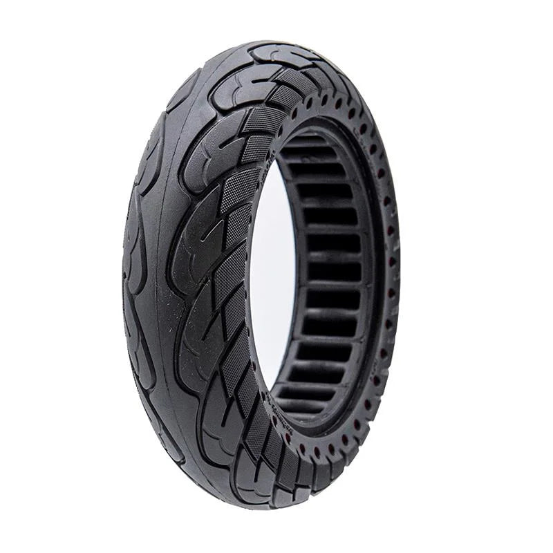 Pneu plein Ruvera 10x2,5-6,1 / B44 - points rouges [Nedong]