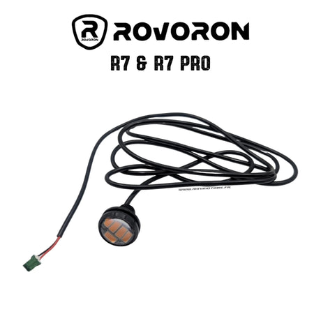 ROVORON R7 & R7 PRO | CLIGNOTANT ARRIERE DROIT, vue principale de face, pièce de rechange certifiée (Clignotants) compatible Volt pour trottinette électrique.