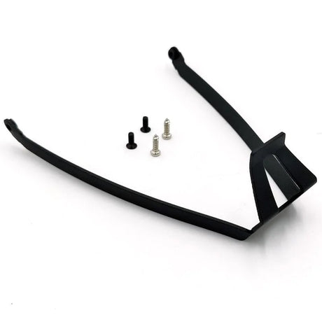 Support de garde-boue en métal 10 pouces pour Mi3, vue principale de face, pièce de rechange certifiée (Accessoire) compatible Ewheel pour trottinette électrique.