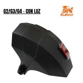 Garde-boue arrière pour Kukirin G2 / G3 / G4 – Éclairage inclus