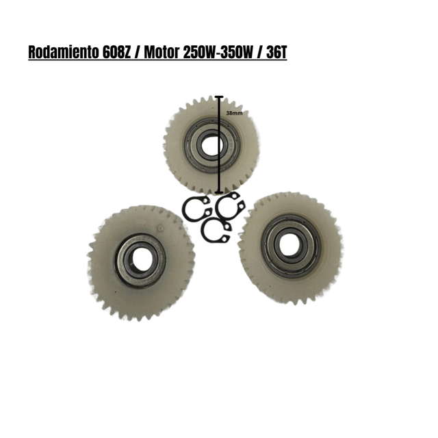 Roulement 608Z / Moteur 250W-350W / 36T