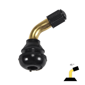 Válvula Tubeless Torcida 45º PVR 70
