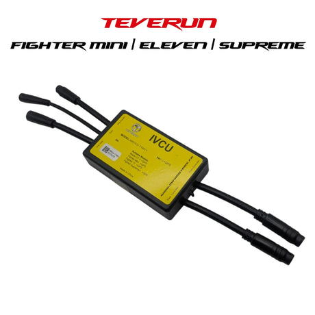 TEVERUN FIGHTER MINI PRO & FIGHTER 11 & SUPREME | IVCU VERSION GPS, vue principale de face, pièce de rechange certifiée (GPS et alarmes) compatible Volt pour trottinette électrique.