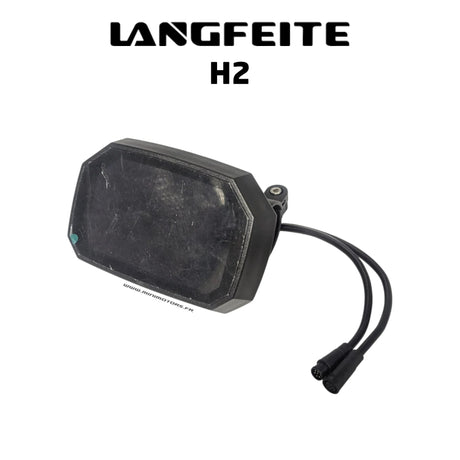 LANGFEITE H2 DUAL & C1 & GT3 & GT4 | DISPLAY, vue principale de face, pièce de rechange certifiée (Écrans / Displays) compatible Volt pour trottinette électrique.