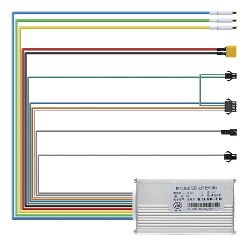 Contrôleur 52V 25A 800W-A LCD JP [J&P]