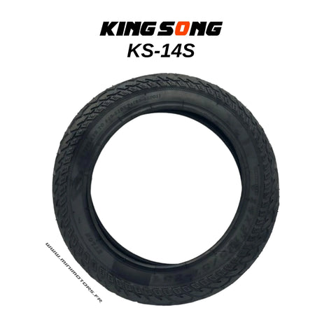 KS-14S | PNEU, vue principale de face, pièce de rechange certifiée (Pneus) compatible Volt pour gyroroue et monocycle électrique.