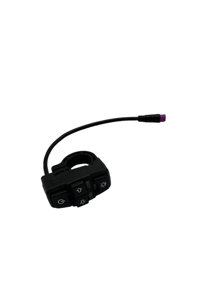 DUALTRON TOGO | COMMODO POWER, CLIGNOTANTS, PHARES, vue principale de face, pièce de rechange certifiée (Clignotants) compatible Volt pour trottinette électrique.
