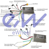 Contrôleur 52V 35A 1500W-A LCD JP [J&P]