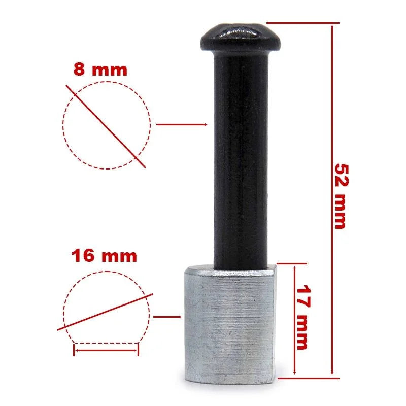 Systeme de verrouillage d axe 8/M6x52mm pour potence MI3