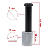 Systeme de verrouillage d axe 8/M6x52mm pour potence MI3