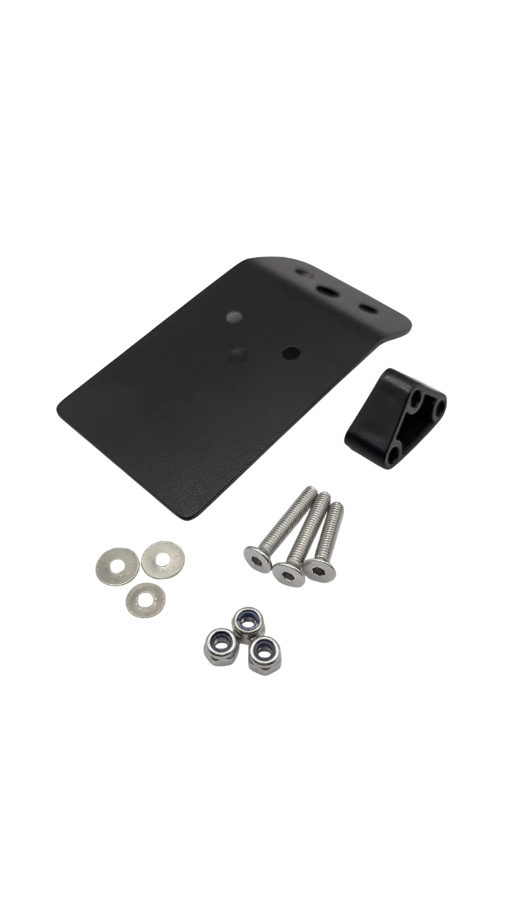 DUALTRON AMINIA | SUPPORT ET PLAQUE D'IMMATRICULATION ET VIS