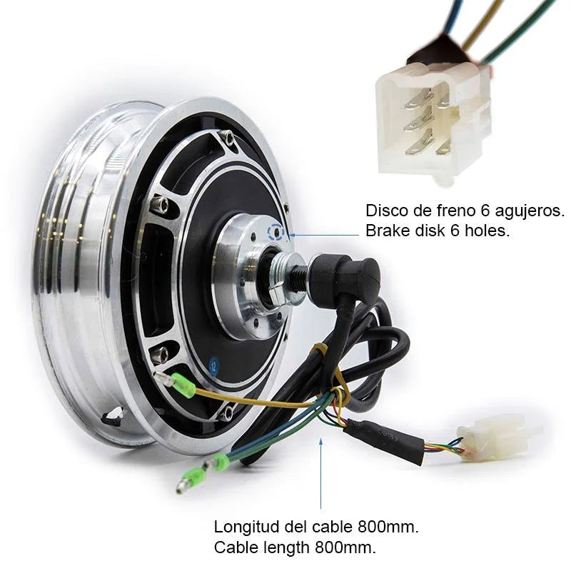 Moteur 48V 500W 6/B36