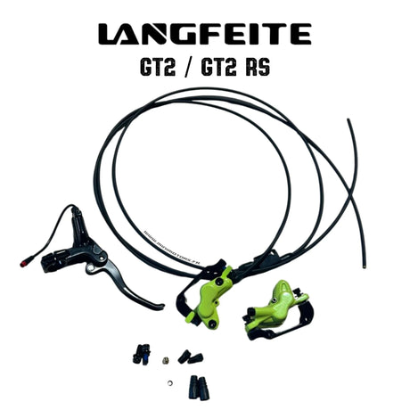 LANGFEITE GT2 RS | KIT FREIN HYDRAULIQUE GAUCHE, vue principale de face, pièce de rechange certifiée (Pièces de frein) compatible Volt pour trottinette électrique.