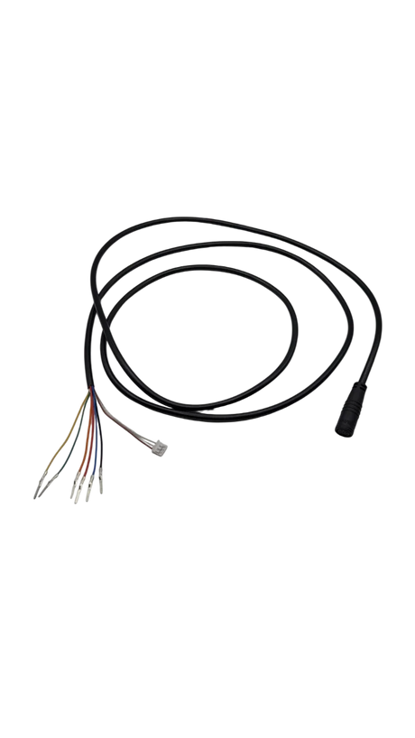 DUALTRON | Câble 9 pins DISPLAY EY3, vue principale de face, pièce de rechange certifiée (Écrans / Displays) compatible Volt pour trottinette électrique.