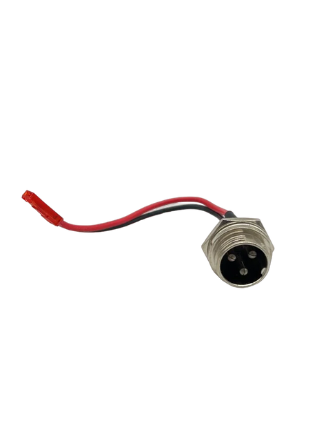 KS-14S | PORT DE CHARGE, vue principale de face, pièce de rechange certifiée (Port de charge) compatible Volt pour gyroroue et monocycle électrique.