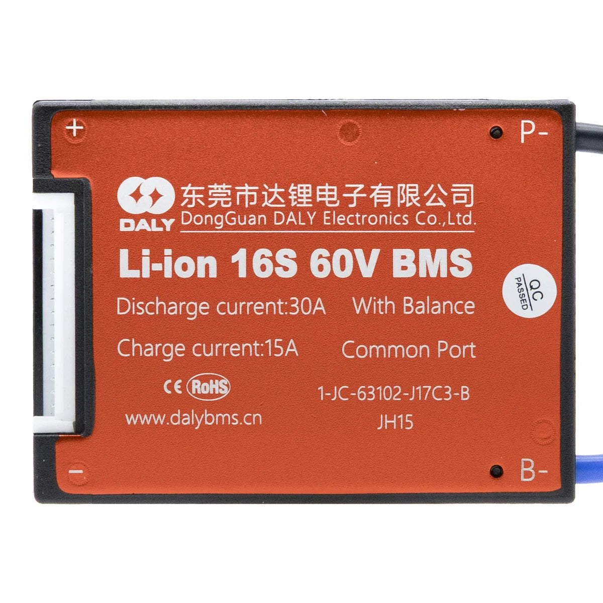BMS 16S 60V 30A [DALY]