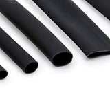 Thermorétractable noir pour Câble - 127 pcs.