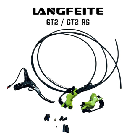 LANGFEITE GT2 RS | KIT FREIN HYDRAULIQUE DROIT, vue principale de face, pièce de rechange certifiée (Pièces de frein) compatible Volt pour trottinette électrique.