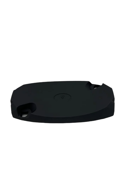 KS-18XL | CACHE SUPERIEUR NOIR, vue principale de face, pièce de rechange certifiée (Couvercles et protections) compatible Volt pour gyroroue et monocycle électrique.