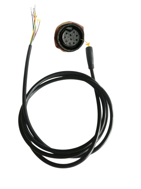 DUALTRON | CÂBLE DISPLAY 10 POINTS EY4 V2 (Connecteur rapide), vue principale de face, pièce de rechange certifiée (Écrans / Displays) compatible Volt pour trottinette électrique.