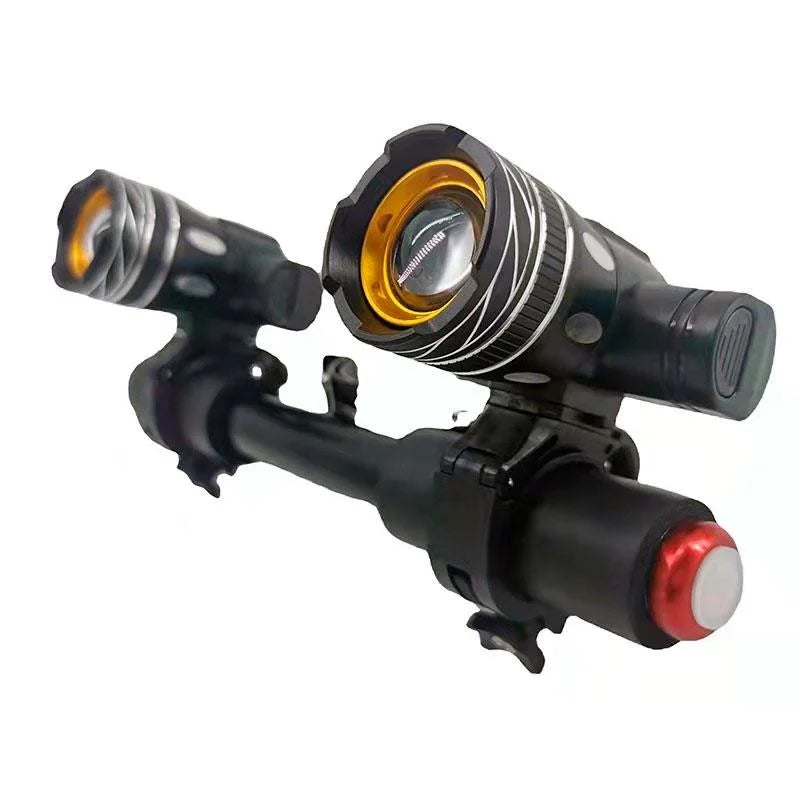 Phares LED rechargeables avec guidon