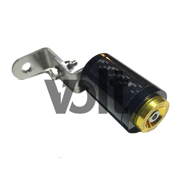 CARBON REVO SUPPORT DE FEUX ARRIÈRE JAUNE - 1 PAIRE - UNIVERSEL