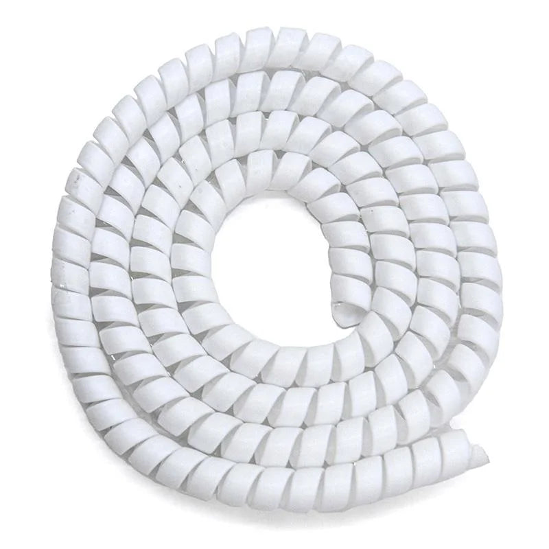 Gaine protége câbles blanc - 110cm