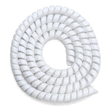 Gaine protége câbles blanc - 110cm