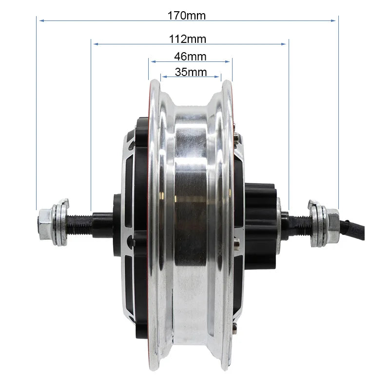 Moteur 48V 800W 6/B34