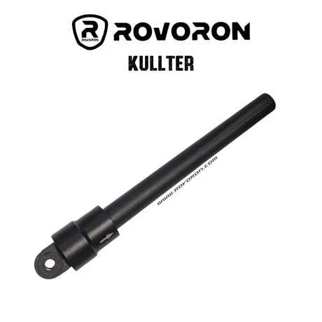 ROVORON KULLTER & LUXURY | TUBES POIGNÉES DU GUIDON (NOIR), vue principale de face, pièce de rechange certifiée (Guidons et potences) compatible Volt pour trottinette électrique.