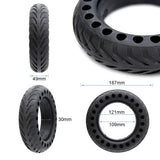 Pneu plein perforé 8x2-5/B30 (Non compatible avec xiaomi)