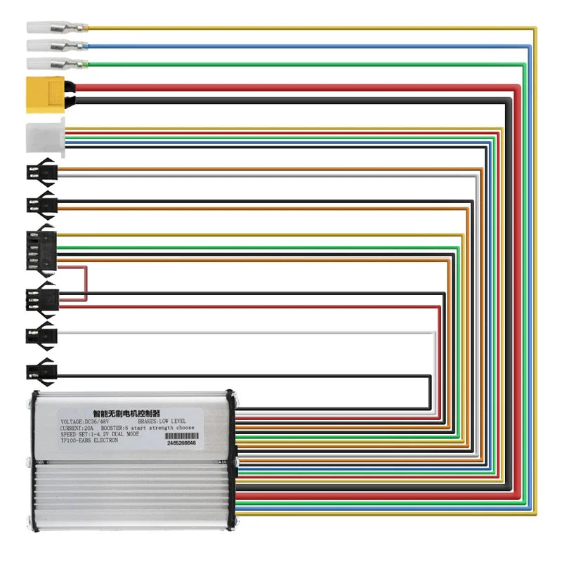 Contrôleur 48V 500W pour display LCD TF-100.