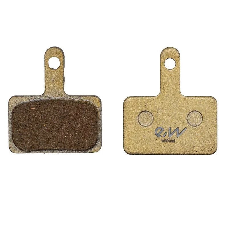 Plaquette de frein RT004-M en cuivre carrées avec ergot - 2pcs