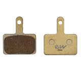 Plaquette de frein RT004-M en cuivre carrées avec ergot - 2pcs