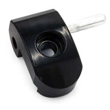 Crochet en acier inoxydable noir avec pingle de 5 mm pour Xiaomi, accessoire de remplacement pour système de pliage de trottinette électrique.