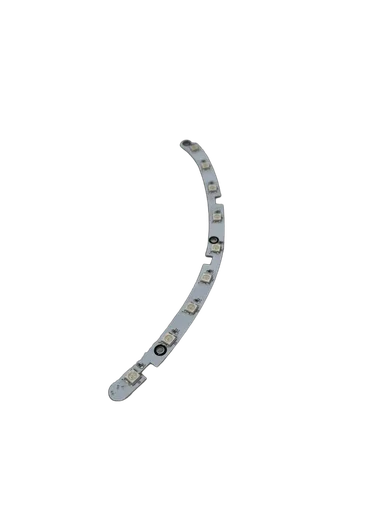 KS-16S | BANDE LED LATERALE GAUCHE, vue principale de face, pièce de rechange certifiée (Réflecteurs) compatible Volt pour gyroroue et monocycle électrique.