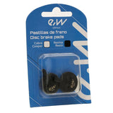 Plaquette de frein CT004-R en résine - 2pcs
