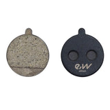 Plaquette de frein CT005-R en résine - 2pcs