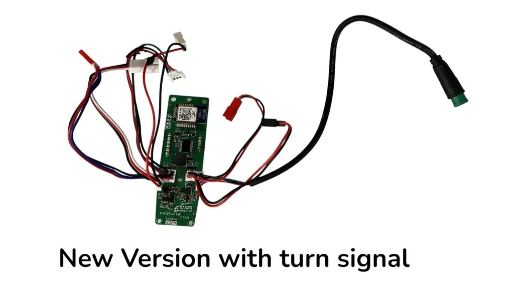 Ensemble d'affichage connecteur vert avec signaux tournants Nouvel Inmotion Climber