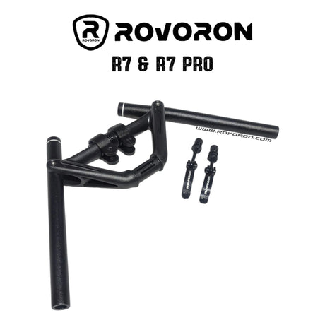 ROVORON R7 & R7 PRO | GUIDON PLIANT, vue principale de face, pièce de rechange certifiée (Guidons et potences) compatible Volt pour trottinette électrique.