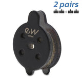 Plaquette de frein CT001-R en résine pour NIU - 2pcs