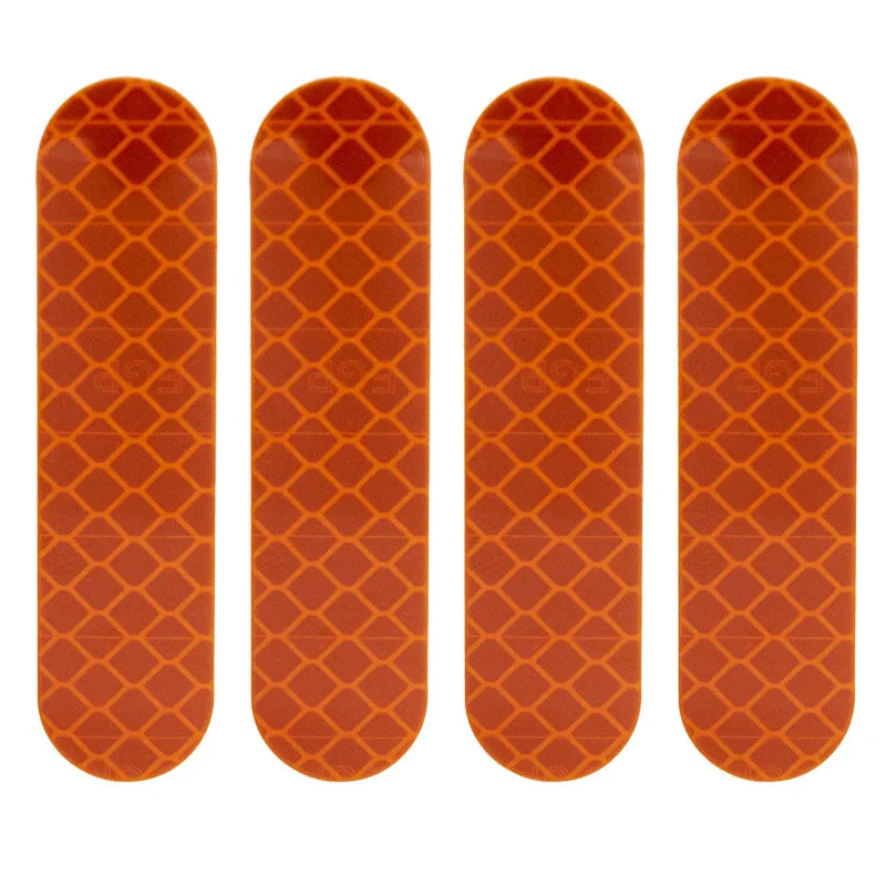 Adhésif réfléchissant orange pour les séries Ninebot Forks F et D - 4uds