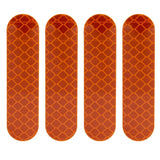 Adhésif réfléchissant orange pour les séries Ninebot Forks F et D - 4uds