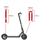 Autocollant réfléchissant rouge pour réflecteur Xiaomi - 10 pcs.