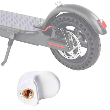 Crochet blanc pour garde-boue Xiaomi, accessoire de fixation pour trottinette électrique, pièce de remplacement.