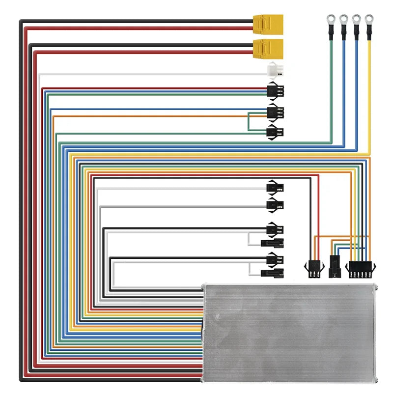Contrôleur 72V 45A 3000W - à et B LCD QS-S4 [Kyesang]