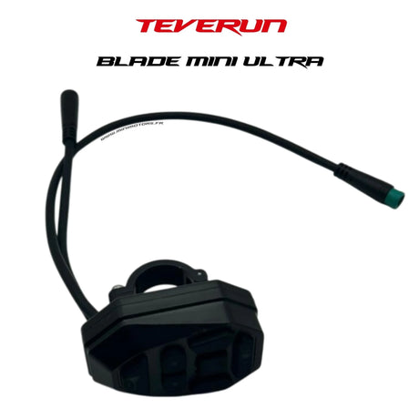 TEVERUN BLADE MINI ULTRA | COMMODO, vue principale de face, pièce de rechange certifiée (Commandes / Commodos) compatible Volt pour trottinette électrique.