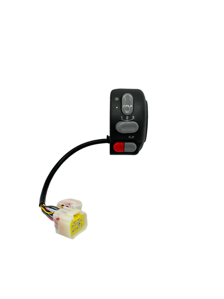 EK1 & EK3 | COMMODO DROIT, vue principale de face, pièce de rechange certifiée (Commandes / Commodos) compatible Volt pour trottinette électrique.