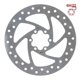 Disque de frein 160mm 6H argent